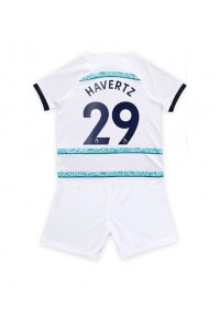 Chelsea Kai Havertz #29 Babytruitje Uit tenue Kind 2022-23 Korte Mouw (+ Korte broeken)